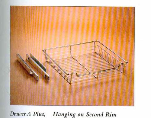 Drawer Hanging on Second Rim 450, 500, 600, 800, 900, 1000 